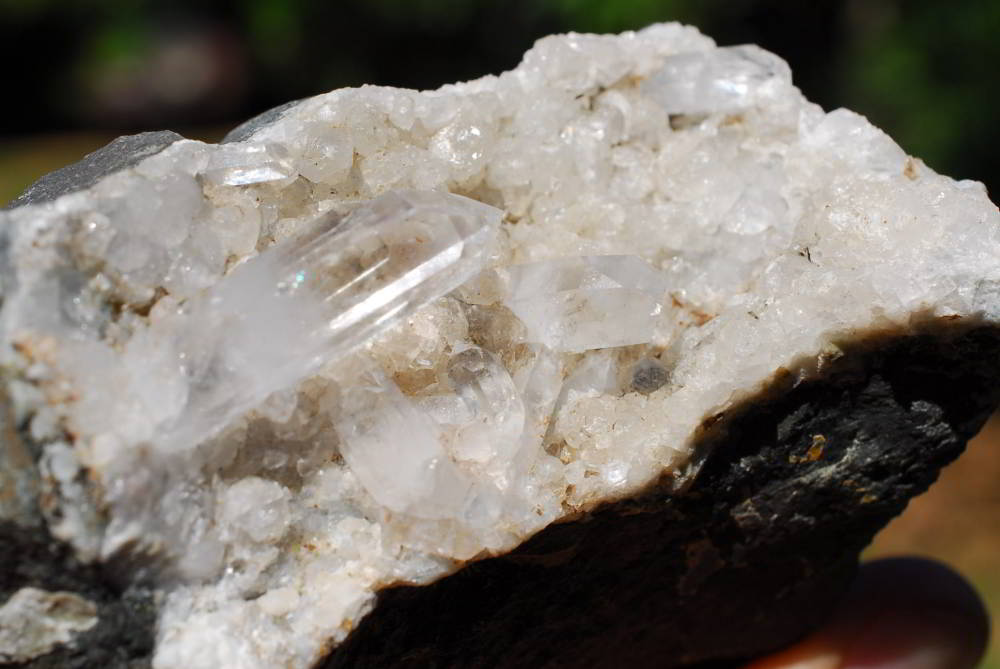 Natural Brandberg Quartz Clusters x 3 From Tafelkop, Brandberg - TopRock