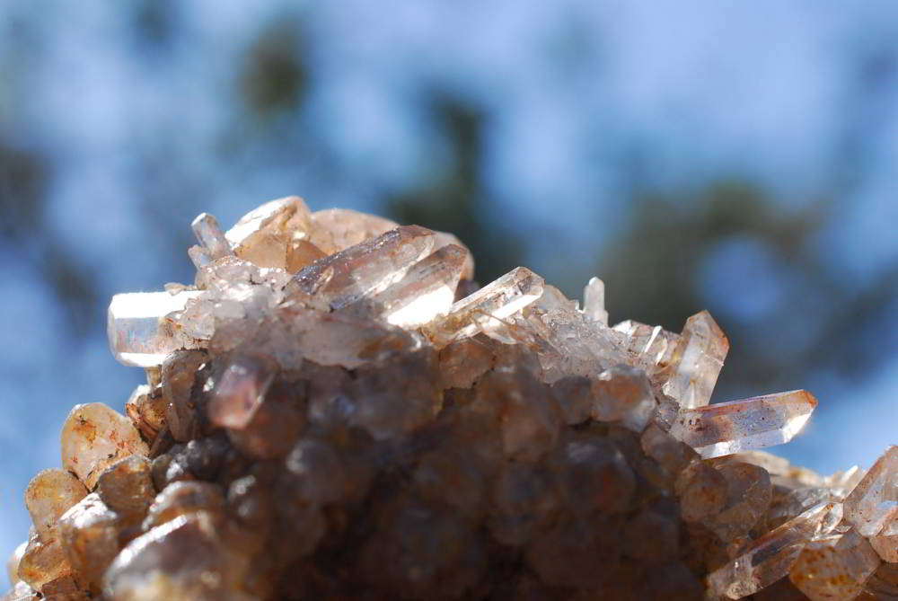 Natural Brandberg Quartz Clusters x 3 From Tafelkop, Brandberg - TopRock