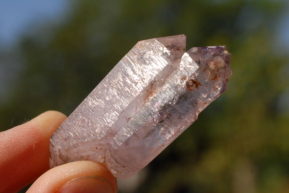 Natural Skeletal Sceptre Amethyst Crystals x 35 From Chiredzi, Zimbabwe - TopRock