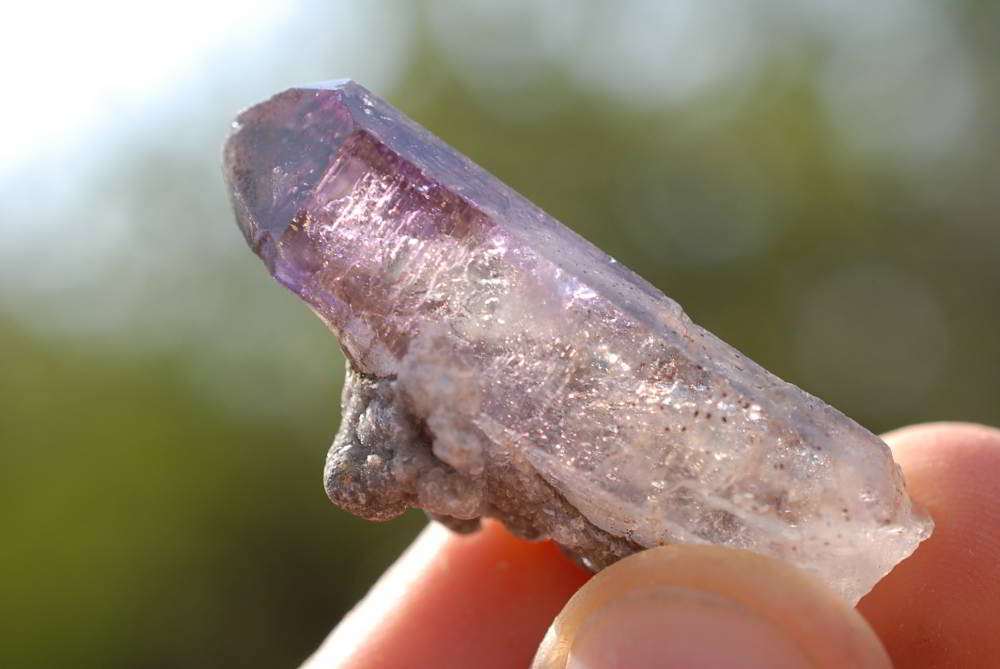 Natural Skeletal Sceptre Amethyst Crystals x 35 From Chiredzi, Zimbabwe - TopRock
