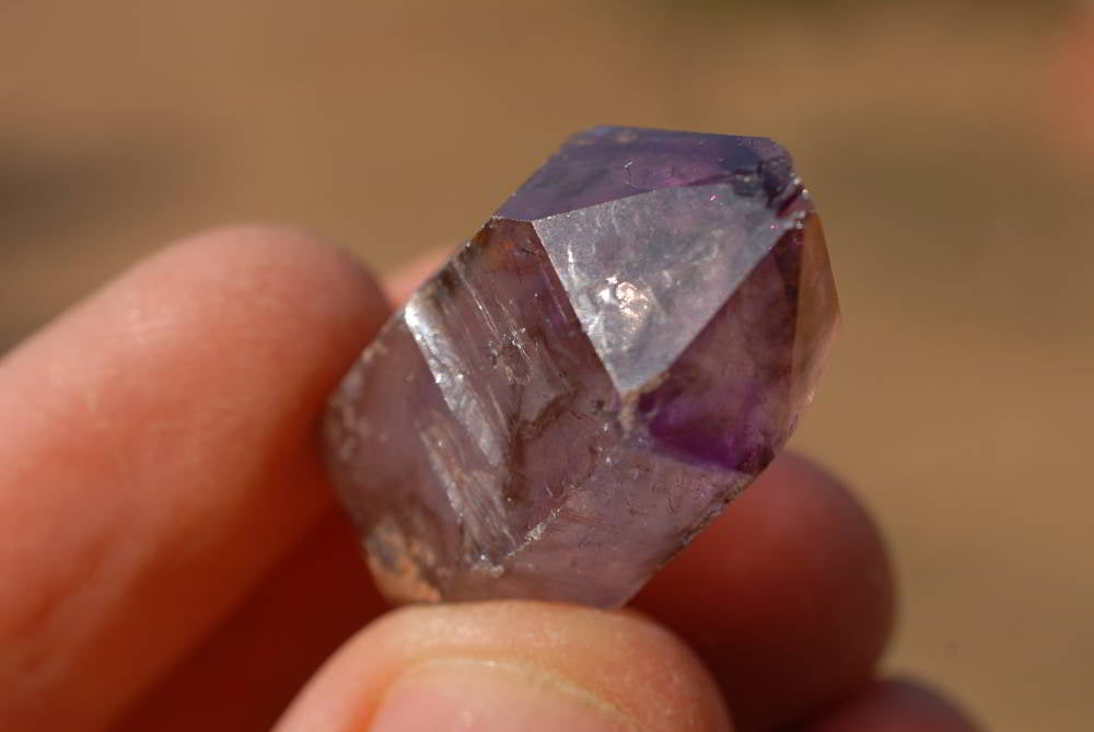 Natural Skeletal Sceptre Amethyst Crystals x 35 From Chiredzi, Zimbabwe - TopRock