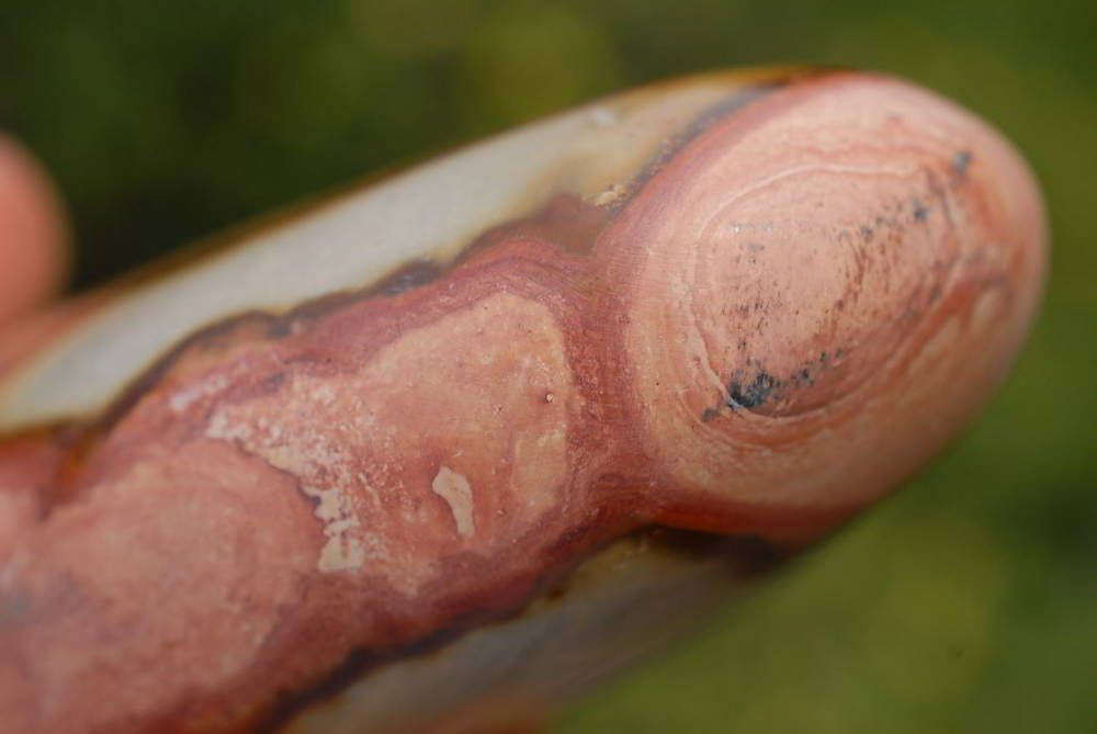 Polished Polychrome Jasper Standing Free Forms x 3 From Madagascar - TopRock