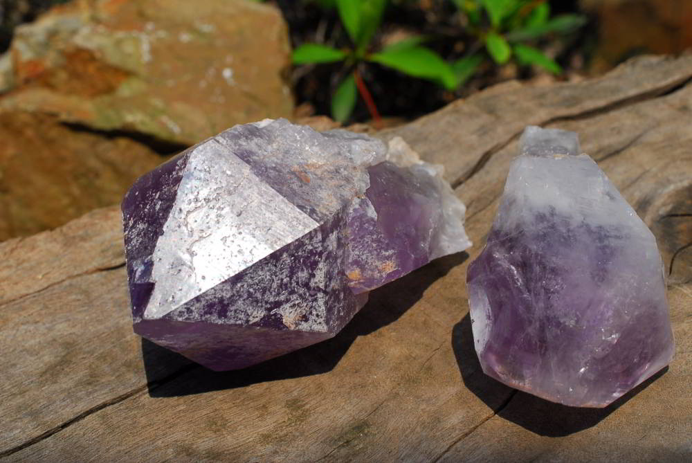 Natural Amethyst Clusters x 6 From Mumbwe, Zambia - TopRock