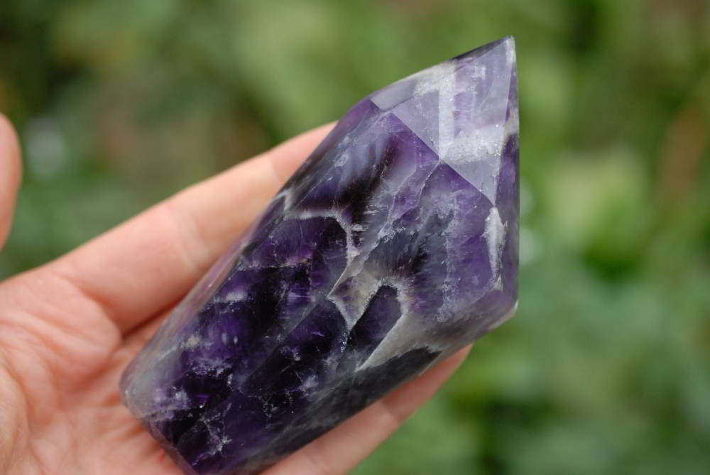 Polished Dream Amethyst Crystal Points x 6 From Zambia - TopRock