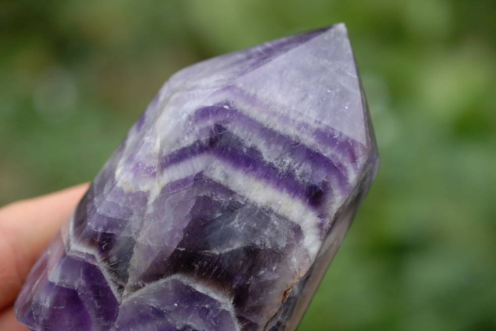Polished Dream Amethyst Crystal Points x 6 From Zambia - TopRock