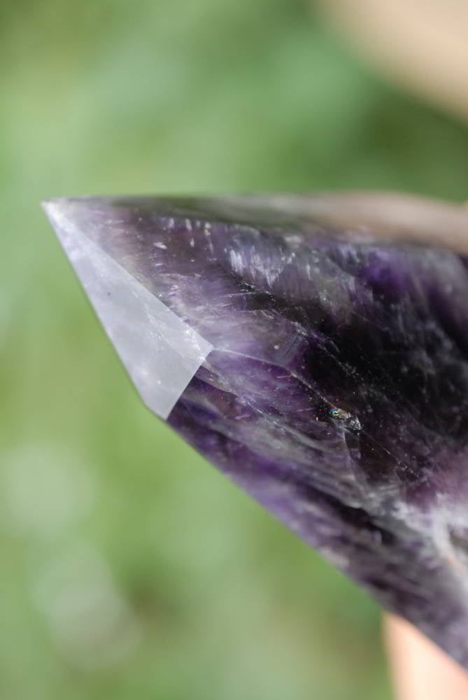 Polished Dream Amethyst Crystal Points x 6 From Zambia - TopRock