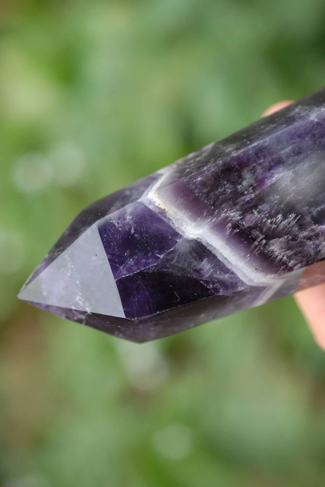 Polished Dream Amethyst Crystal Points x 6 From Zambia - TopRock