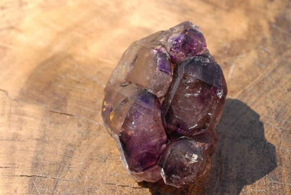 Natural Skeletal Sceptre Amethyst Crystals x 12 From Chiredzi, Zimbabwe - TopRock