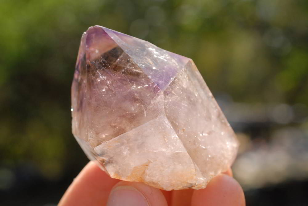 Natural Skeletal Sceptre Amethyst Crystals x 12 From Chiredzi, Zimbabwe - TopRock