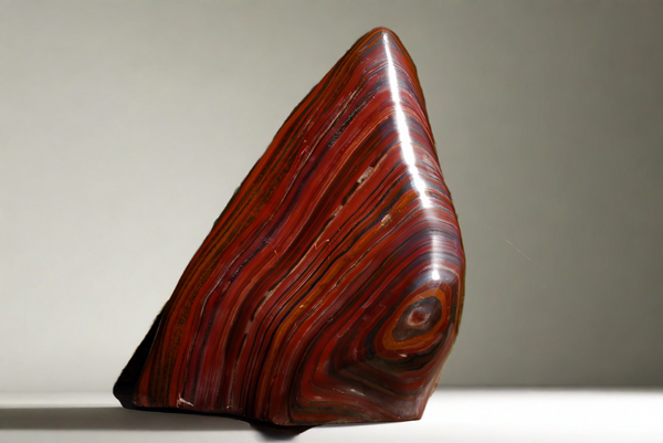 Polished Extra Large Tiger Iron Banded Iron Stone Display Piece x 1 From Prieska, South Africa - Toprock Gemstones and Minerals 