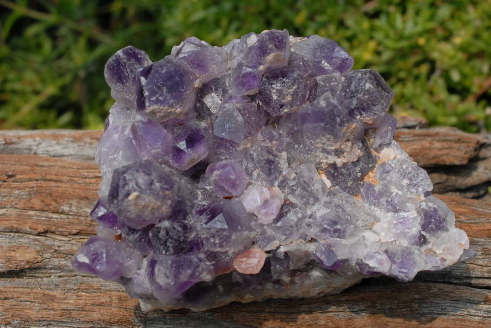 Natural Amethyst Clusters x 4 From Mapatizya, Zambia - TopRock