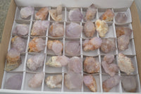 Natural Rare Spirit Ametrine Quartz Crystals  x 35 From Boekenhouthoek, South Africa - Toprock Gemstones and Minerals