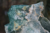 Natural Large Green Mtorolite / Emerald Chrysoprase Plates x 2 From Zimbabwe - Toprock Gemstones and Minerals