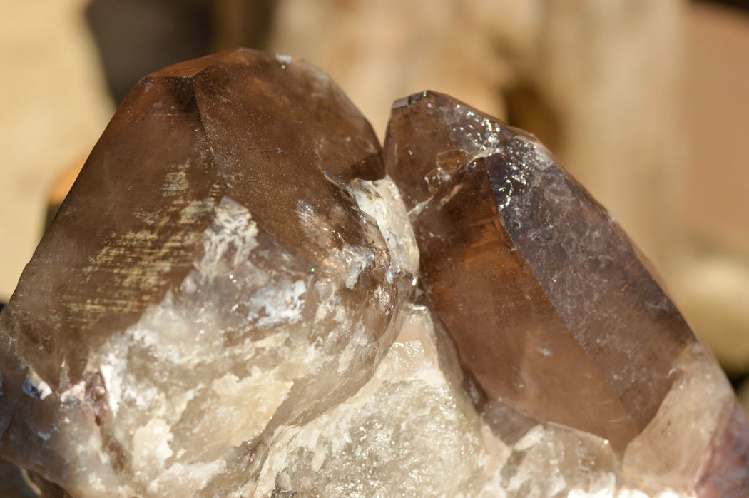 Natural Extra Large Self Healed Smokey Quartz Crystal Cluster x 1 From Mt. Mulanje, Malawi - TopRock