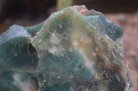 Natural Large Green Mtorolite / Emerald Chrysoprase Plates x 2 From Zimbabwe - Toprock Gemstones and Minerals