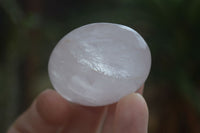Polished Gemmy Pink Rose Quartz Palm Stones  x 20 From Madagascar - Toprock Gemstones and Minerals