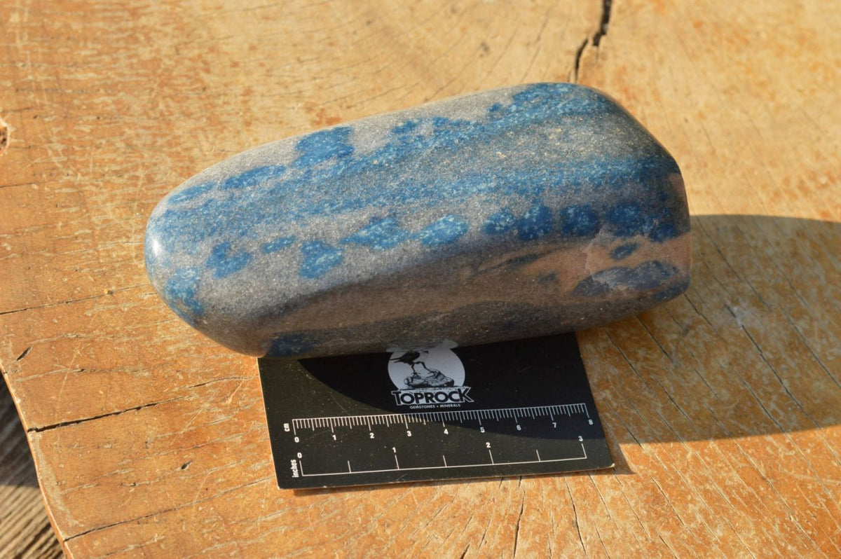 Polished Blue Spotted Spinel Standing Free Forms x 2 From Madagascar - TopRock