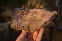 Natural Large Stichtite & Serpentine Cobbed Specimens x 2 From Barberton, South Africa - Toprock Gemstones and Minerals