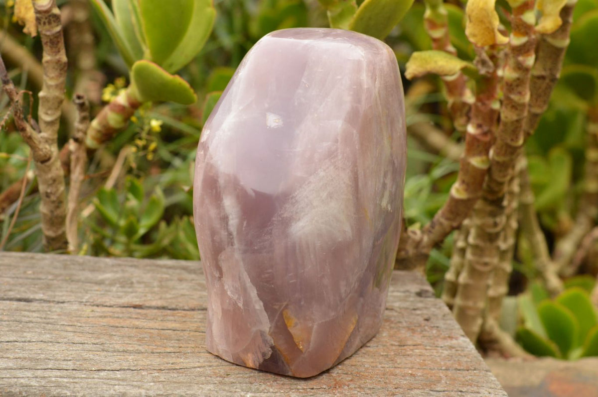 Polished Gemmy Dark Lavender Quartz Standing Free Form x 1 From Ambatondrazaka, Madagascar - TopRock