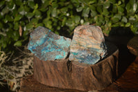 Natural Rough Shattuckite Cobbed Specimens x 12 From Kaokoveld, Namibia - Toprock Gemstones and Minerals