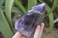 Polished Dream Amethyst Point x 1 From Madagascar - Toprock Gemstones and Minerals