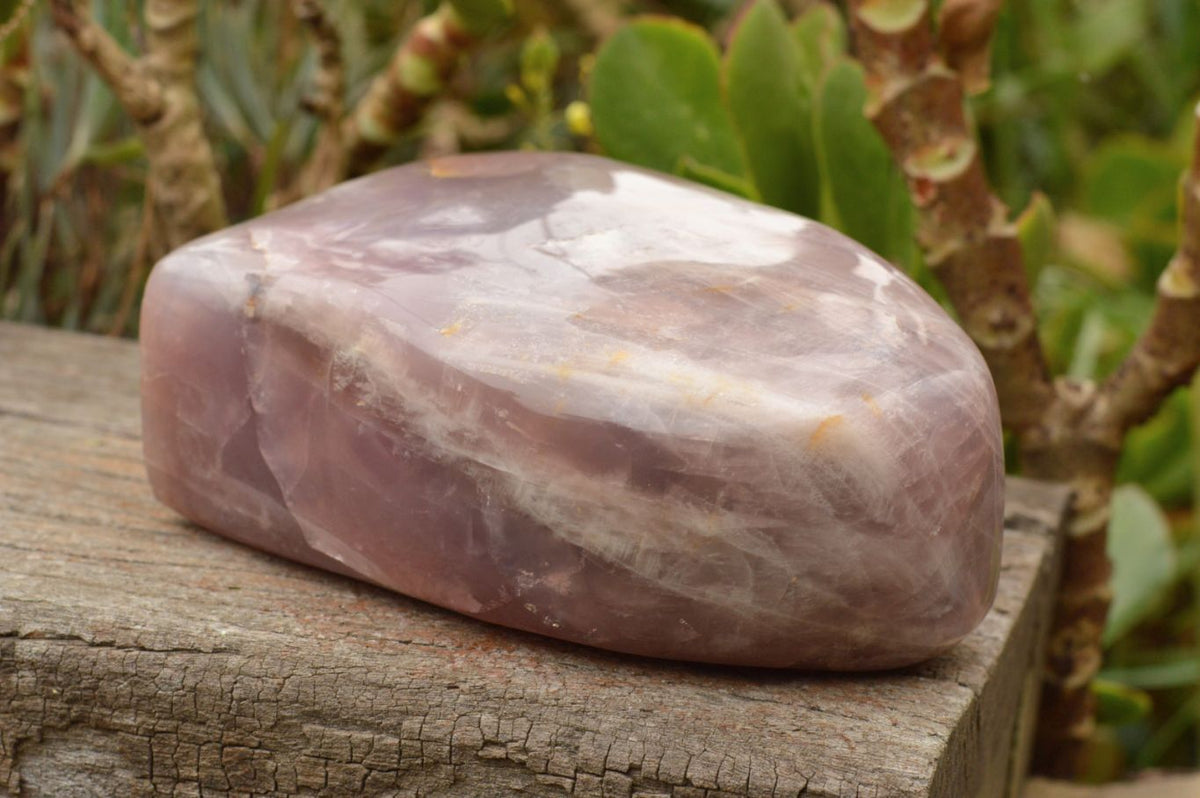 Polished Gemmy Dark Lavender Quartz Standing Free Form x 1 From Ambatondrazaka, Madagascar - TopRock
