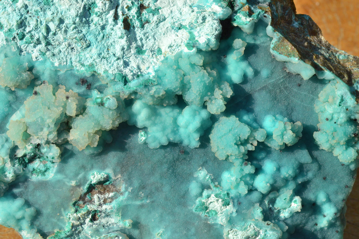 Natural Huge Drusy Chrysocolla Dolomite Specimen With Unique Crystallisation x 1 From Lupoto Mine, Congo - TopRock