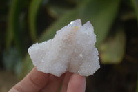 Natural Pale Lilac Spirit Quartz Clusters x 12 From Boekenhouthoek, South Africa - Toprock Gemstones and Minerals