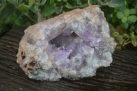Natural Jacaranda Amethyst Clusters  x 2 From Zambia - Toprock Gemstones and Minerals