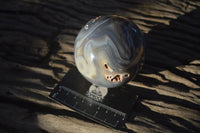 Polished Highly Selected Agate Spheres  x 2 From Madagascar - Toprock Gemstones and Minerals