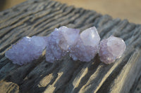 Natural Spirit Amethyst Quartz Crystals x 20 From Boekenhouthoek, South Africa - Toprock Gemstones and Minerals
