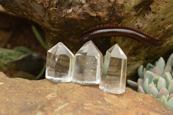 Polished Mini Clear Quartz Crystal Points x 70 From Madagascar - TopRock