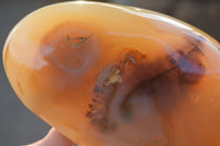 Polished Moralambo & Snow Agate Standing Free Forms  x 2 From Madagascar - Toprock Gemstones and Minerals