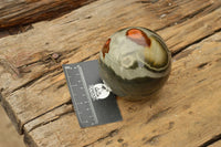 Polished Polychrome / Picasso Jasper Spheres  x 2 From Mahajanga, Madagascar - TopRock