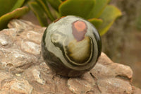 Polished Polychrome / Picasso Jasper Spheres  x 2 From Mahajanga, Madagascar - TopRock