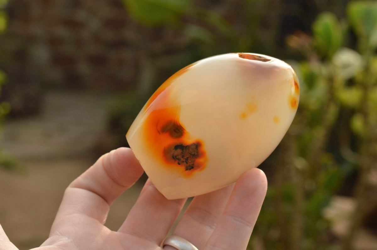 Polished Small Banded & Dendritic Agate Standing Free Forms x 12 From Moralambo, Madagascar - TopRock