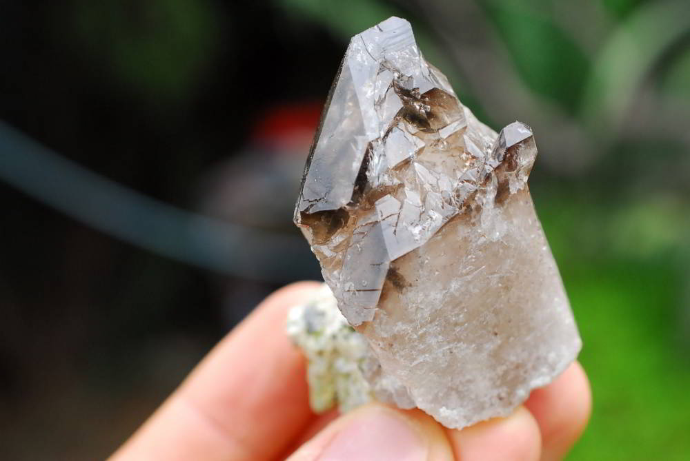 Natural Brandberg Quartz, Window Smokey Crystals, Amethyst Skeletal, Matrix Specimens With Epidote Sceptre x 6 From Brandberg, Namibia - TopRock
