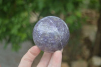 Polished Purple Lepidolite Spheres  x 6 From Ambatondrazaka, Madagascar - Toprock Gemstones and Minerals