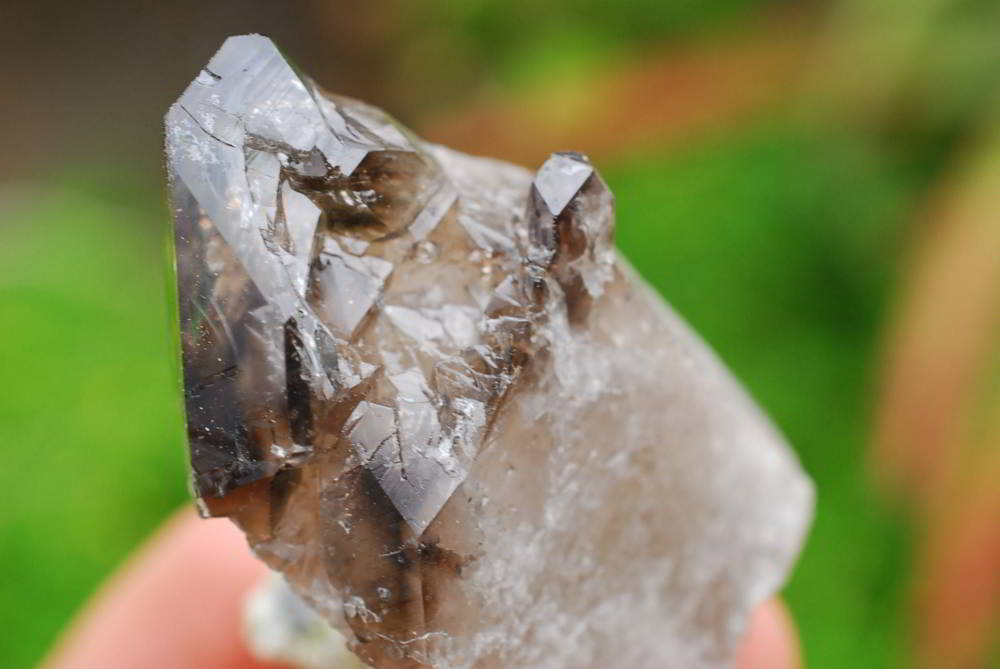 Natural Brandberg Quartz, Window Smokey Crystals, Amethyst Skeletal, Matrix Specimens With Epidote Sceptre x 6 From Brandberg, Namibia - TopRock