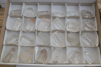 Polished Semi Optic Quartz Points x 24 From Madagascar - Toprock Gemstones and Minerals