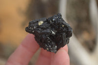 Natural Small Schorl Black Tourmaline Specimens x 70 From Erongo, Namibia - Toprock Gemstones and Minerals