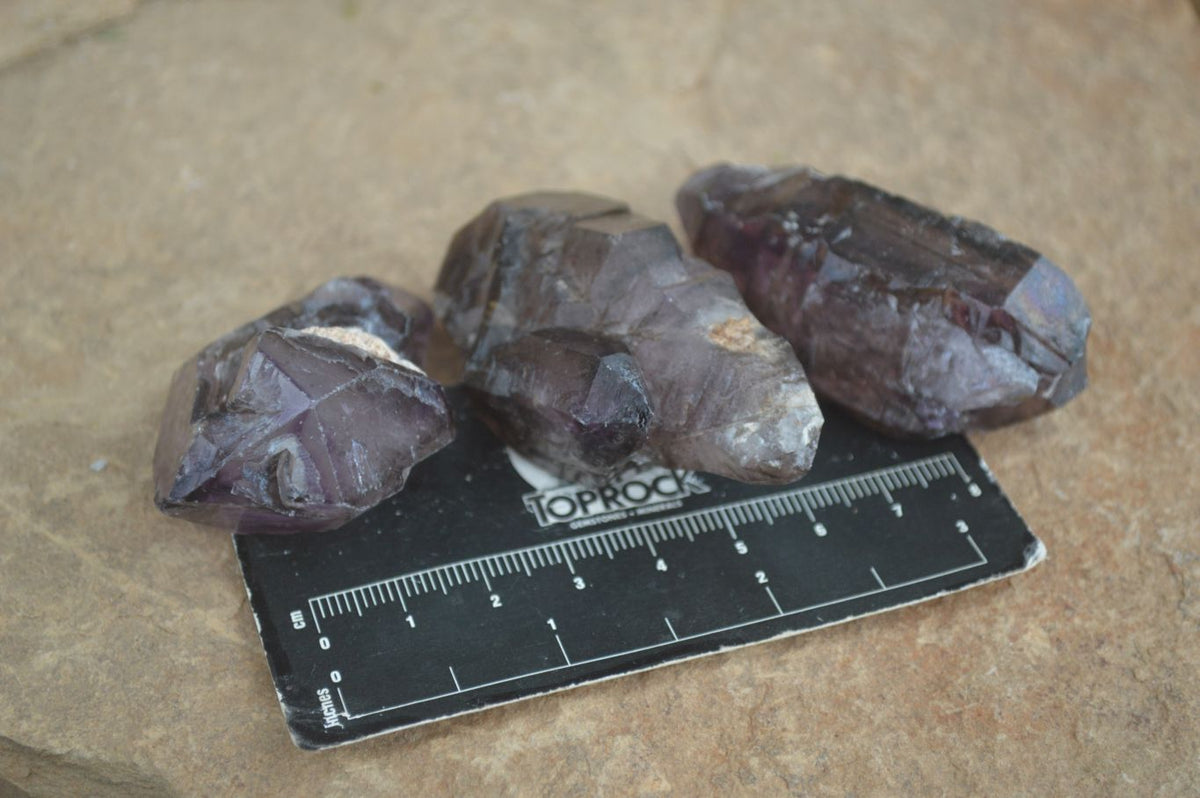 Polished Chatoyant Tigers Eye Spheres x 4 From Southern Africa - TopRock