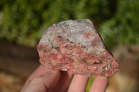 Natural Rough Red Rhodonite Specimens x 4 From Zimbabwe - Toprock Gemstones and Minerals