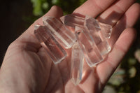 Polished Small Clear Quartz Crystal Points x 35 From Madagascar - Toprock Gemstones and Minerals