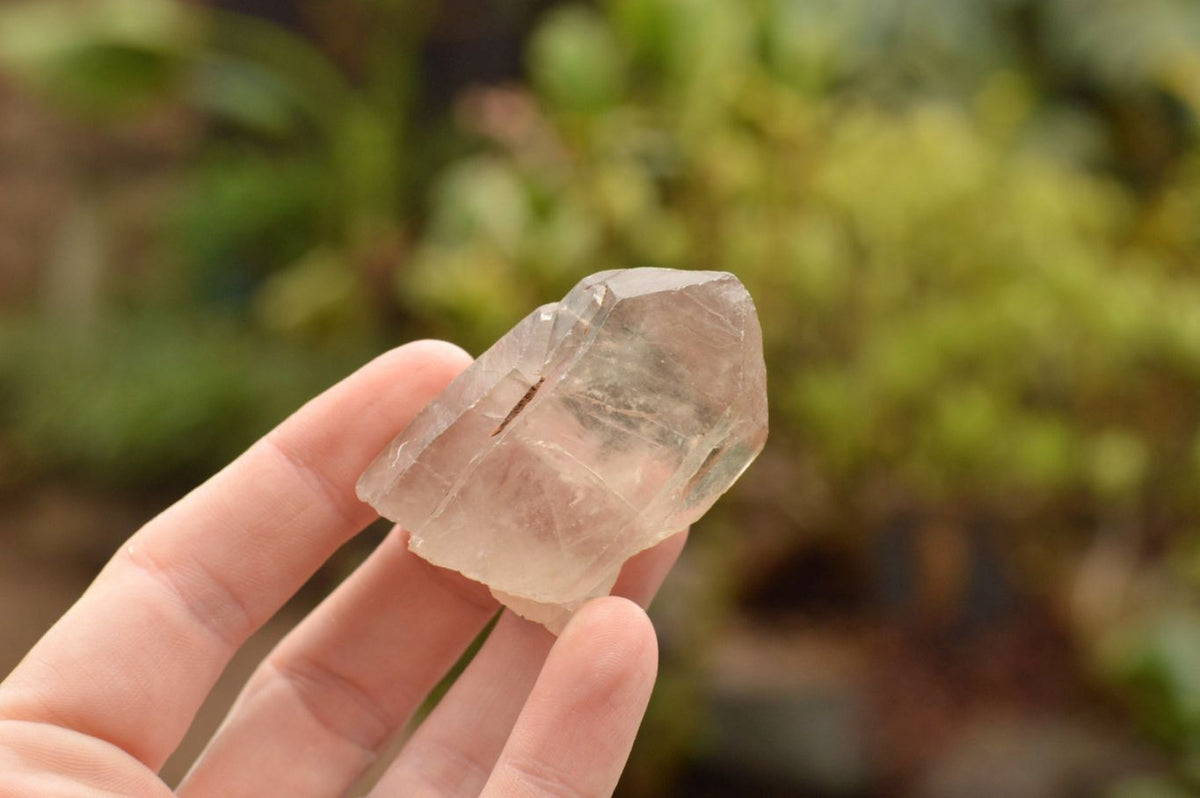Natural Single Clear Quartz Crystals x 35 From Madagascar - TopRock