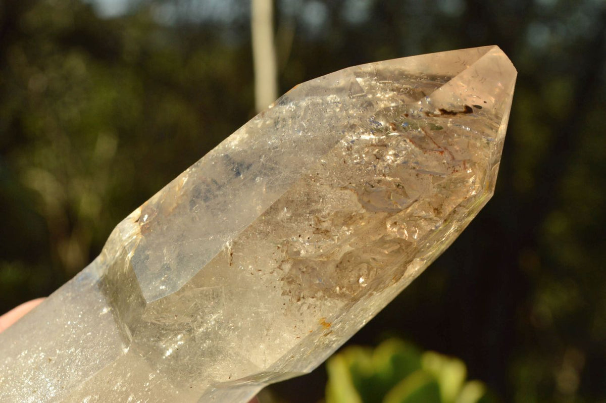 Polished Stunning Pair Of Window Quartz Crystals x 2 From Madagascar - TopRock