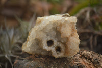 Natural Drusy Coated Mountain Quartz Specimens  x 18 From Alberts Mountain, Lesotho - TopRock
