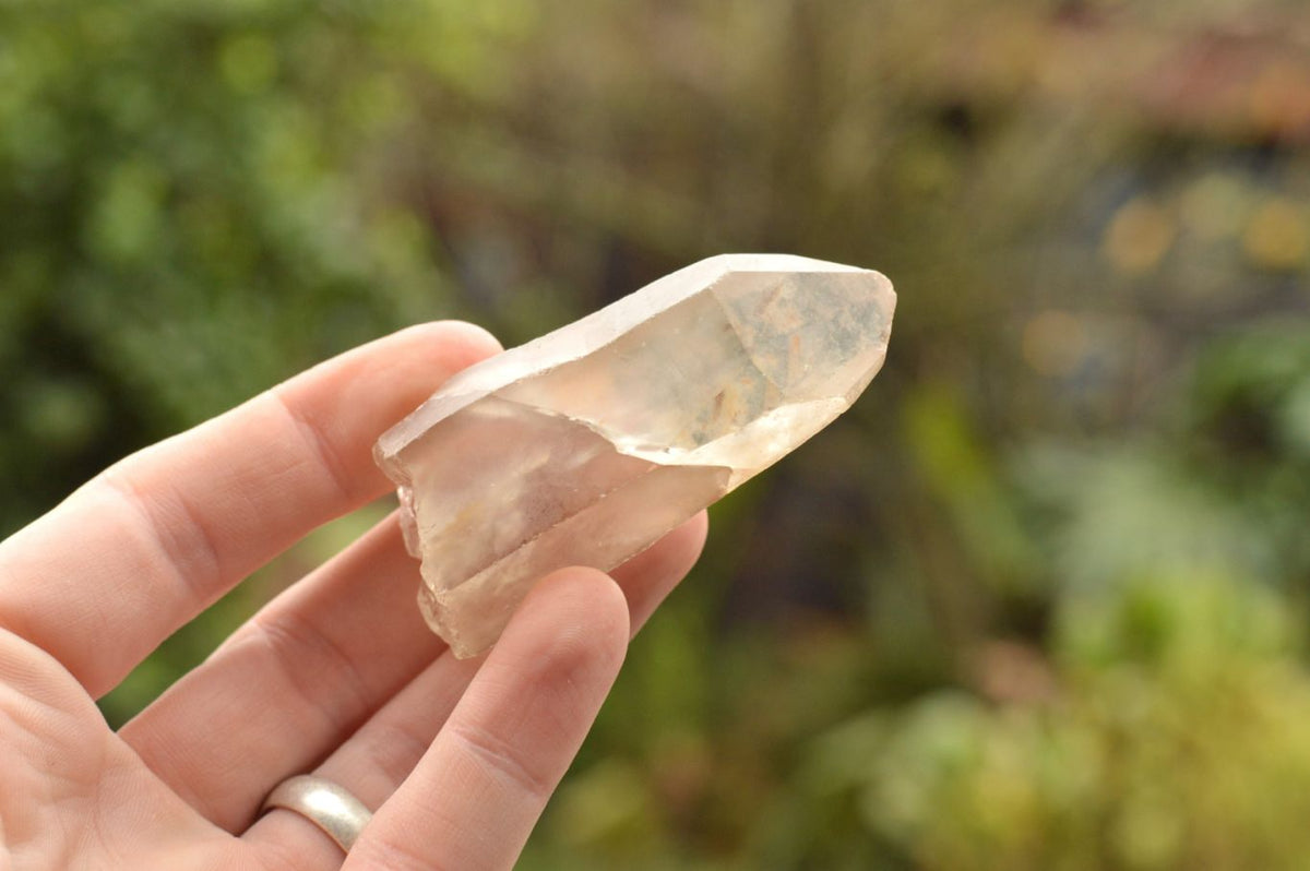 Natural Single Clear Quartz Crystals x 35 From Madagascar - TopRock