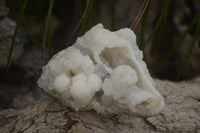 Natural Drusy Coated Mountain Quartz Specimens  x 18 From Alberts Mountain, Lesotho - TopRock