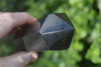 Polished Double Terminated Black Basalt Points  x 4 From Antsirabe, Madagascar - Toprock Gemstones and Minerals